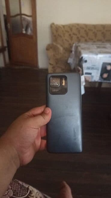 телефон баку: Redmi 10C, 64 GB, rəng - Boz, Barmaq izi — 1