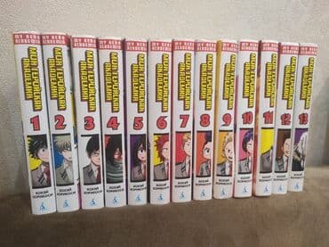 Anime kitablar satilir.Toplam 325 AZN-ə alınıb.yenidi.Endirimle 100