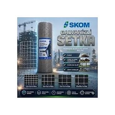 SKOM Galvanizli Setka – tikinti və abadlıq işləri üçün etibarlı həll