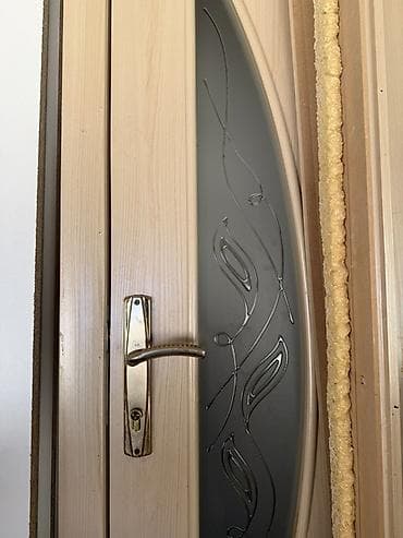giris qapi: İkiqat giriş qapısı dəsti 2 ədəd - Material: MDF-lam təbəqəli ağac — 3