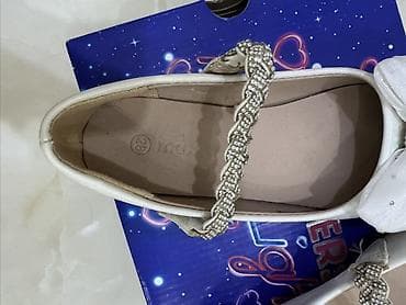 Rəng - Ağ Baletkalar, Skechers, Ölçü: 28, Qız üçün — 3