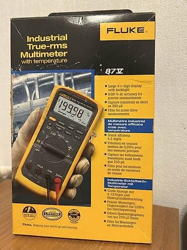 Mexaniki əl alətləri: Multimetr, Fluke, Yeni, Rəqəmsal, Zəmanətsiz, Pulsuz çatdırılma — 3