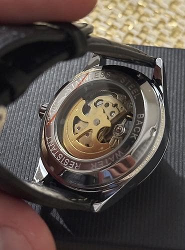 Смарт браслеты: Наручные часы, Orient, цвет - Черный — 2