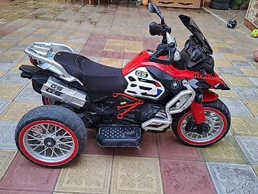 usaq geyim: Uşaq üçün elektrikli üçtəkərli motosiklet (adventure tərzi) - Korpus — 3