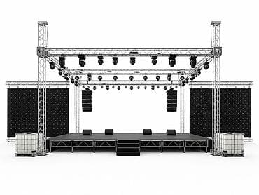 kalonka sekilleri: Professional səsgücləndirmə sistemi – tam hazır set Sizin tədbiriniz — 7