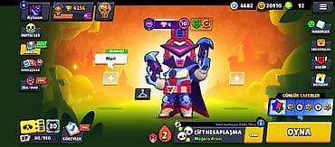 ps icarə: Brawl Stars oyunu üçün oyun hesabı təcili satılır 20000 qızıl varr — 1