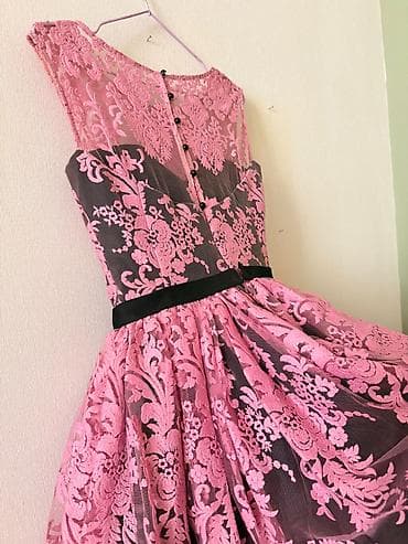 gupurlu donlar: Özəl Tikilib - Rəng: çəhrayı krujeva üst qat, tünd astar - Model — 7