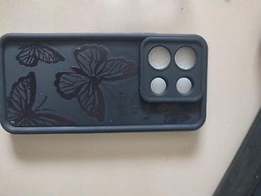 чехол samsung s: Məhsul: Şəffaf relyefli kəpənək naxışlı telefon qabı - Material — 1