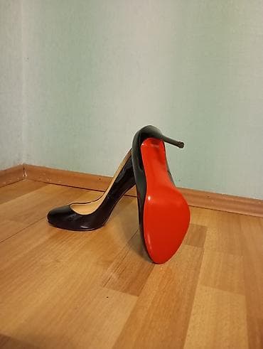 Tuflilər: Tuflilər, Ölçü: 38, rəng - Qara, Yeni — 3