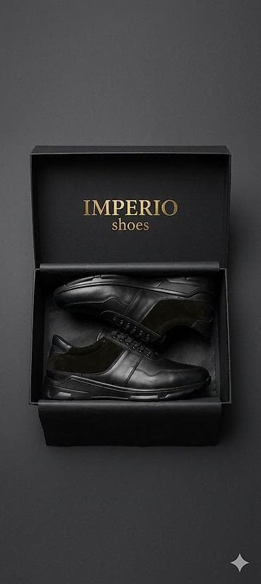 botinka 43: IMPERIO Shoes – klassik və polklassik üslubda kişi ayaqqabısı - — 1