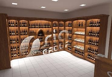 Şərab evi vitrinləri SİA group.Bizdən təklif almadan vitrin mebeli
