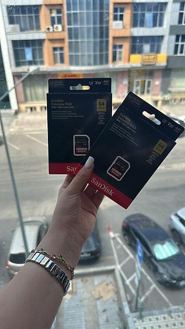 video ceken: SanDisk Extreme PRO SDXC UHS-I yaddaş kartı – 64 GB - Model: SanDisk — 1