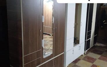 laminat qiyməti: Yeni, Açılan, 3 qapılı Düz dolab, Şifonyer, Azərbaycan — 23