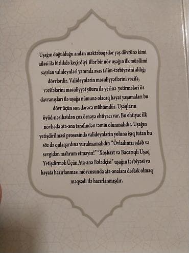kitab alan: 3-lü set kitab baha alınıb, 3-ü birlikdə 6 manata satılır yenidir — 2
