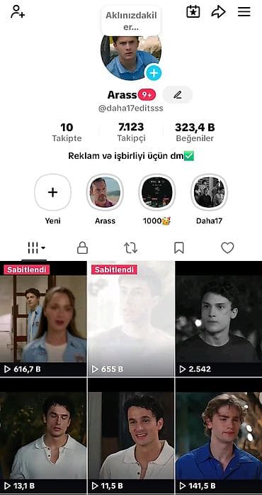tiktok level: TikTok hesabı üçün reklam və əməkdaşlıq xidməti Məzmun: serial və — 1