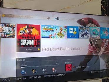 televizor kreditle satisi: Sony PlayStation 4 Pro (PS4 Pro) oyun konsolu Ps plus hesabı hədiyyə — 4