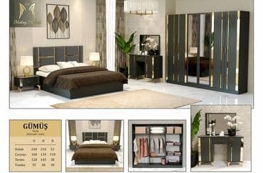 yatag dedi: 2 təknəfərlik çarpayı, Dolab, Termo, Komod, Türkiyə, Yeni — 25