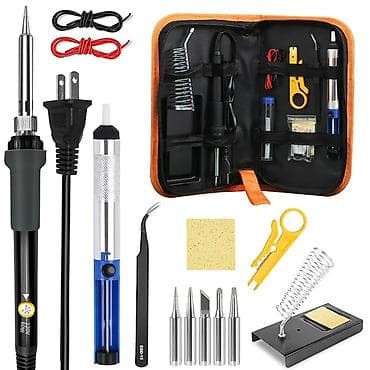 Lehim avadanlığı dəsti Geniş komplektli lehimləmə dəsti – həm evdə