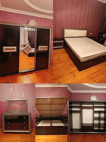 set mebel: Fabrik istehsalı bazali yataq desti 450 manat. *Çatdırılma — 1