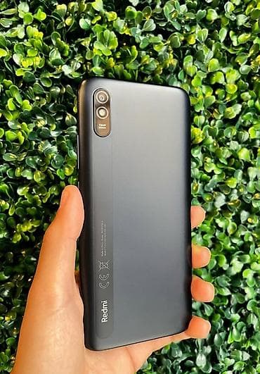 Redmi 9A, 32 GB, rəng - Qara, Barmaq izi, İki sim kartlı