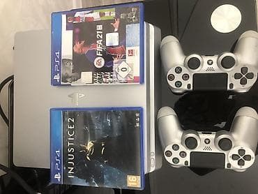 silver et ceken: Təcili satılır real alıcıya endirim olacaq PlayStation 4 Slim (gümüş — 2