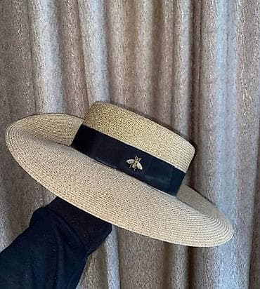 ballı bitkisel macun: Orginal son qiymet Gucci saman şlyapası – klassik “boater” modeli - — 2