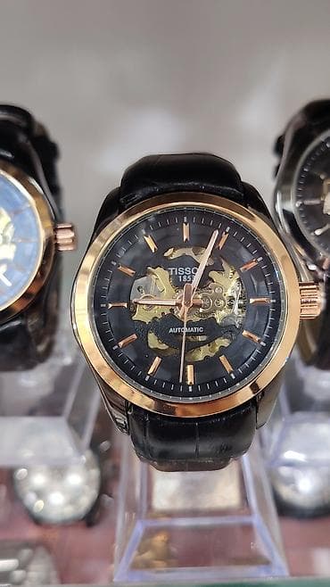 Наручные часы: Tissot Skeleton avtomatik saatlar - Mexanizm: avtomatik (öz-özünə — 2