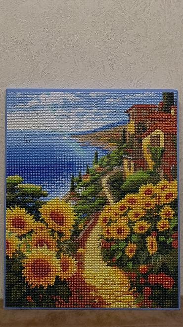 cipsi sekilleri: Məhsul: Rəqəmsal mozaika (diamond painting) tablo Təsvir: - Süjet — 1