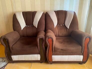divan kreslo üzü: 2 kreslo, Bazasız, Açılmayan — 1