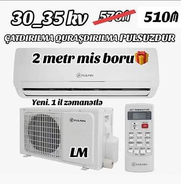 Kondisioner Yeni, 30-35 kv. m