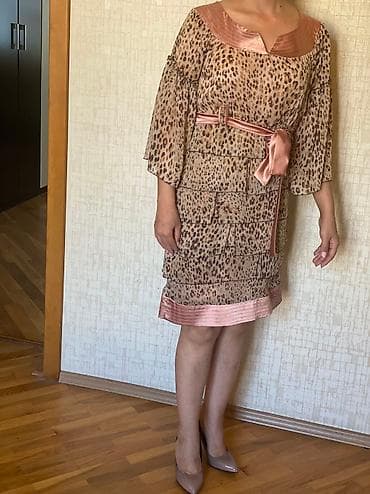 damat az: 38 razmer az geyinilmiş şifon don — 2