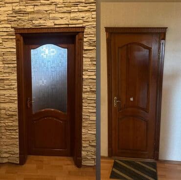 qapilar qiymeti: 5 eded 205/90 temiz agacdan sifarisle hazirlanmiş otaq qapilari 4 — 1