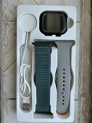 qara kəmər: CALUS C90 Spark ağıllı saat Xüsusiyyətlər: - Ekran: 2.0 inch, 49 mm — 2