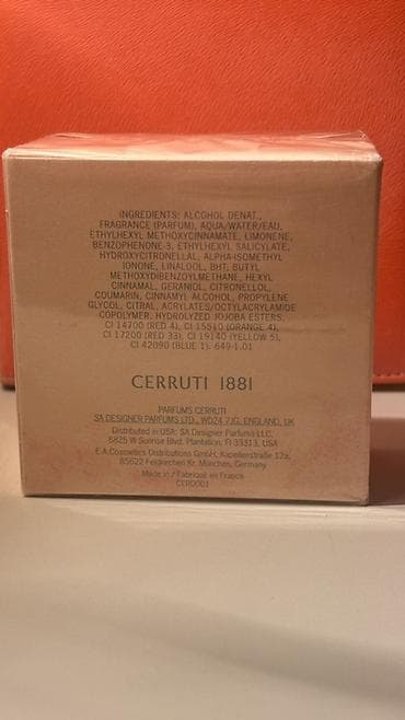 Fransda almisiq. Yenidir ve original Cerruti 1881 Pour Femme – Eau — 2