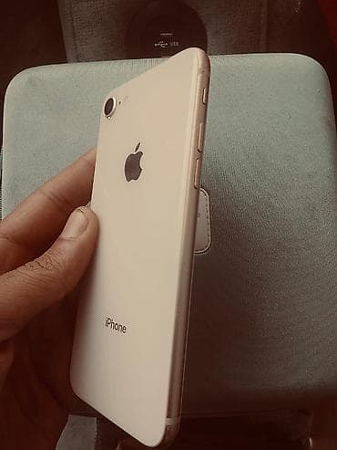 iphona 8: IPhone 8, 64 GB, Ağ, Simsiz şarj — 4