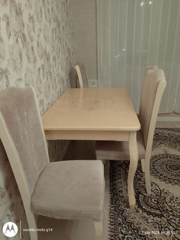 Taburetlər: İşlənmiş, 4 stul — 1