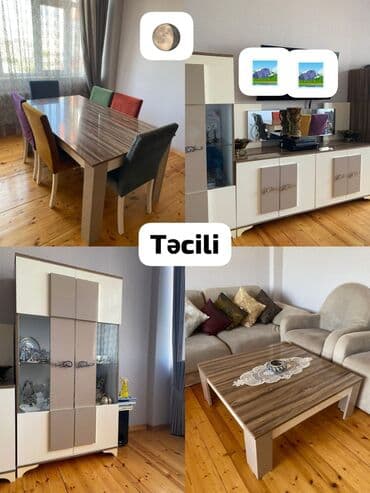 Qonaq otağı dəstləri: TV altlığı