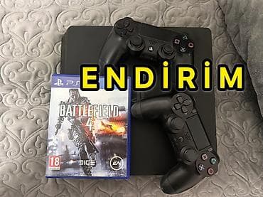 PlayStation 4 Slim komplekti TƏCİLİ SATILIR QİYMƏTDƏ RAZILAŞMAQ OLAR