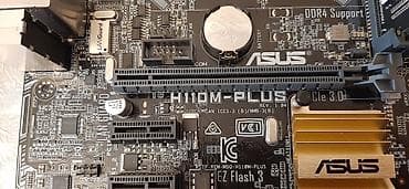 mini pc computer: Bundle satılır - 130 AZN Ana plata : Asus H110M-Plus Platada 3.0 — 2