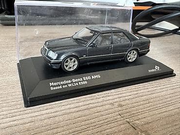 cd disk: Solido Mercedes‑Benz E60 AMG (W124 E500 bazasında) die‑cast maketi - — 3