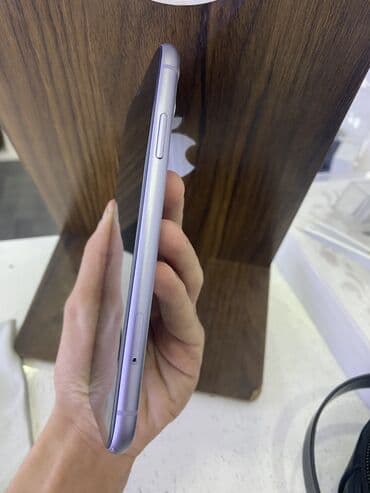 iphone 11 vietnam: IPhone 11, 64 GB, Deep Purple, Zəmanət, Simsiz şarj, Face ID — 4
