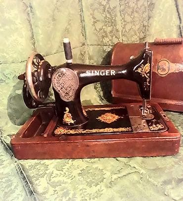 Su qızdırıcı kranlar: Antik tikiş maşını SİNGER satılır.Şotlandiya Klaydbank ş (Clydebank) — 6