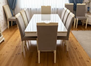 Qonaq otağı üçün, İşlənmiş, Açılan, Dördbucaq masa