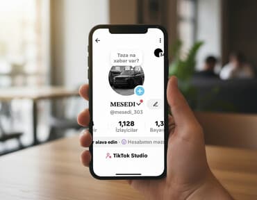 İş: Tiktok səyfəsidir 21 level aktiv səhfədir görüş güvən var — 2