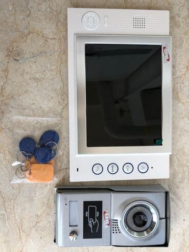 Video+ foto yaddaş domofonlar 2 il zəmanət