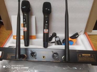 şur mikrafon: JBL VM800 Harman Mikrafon orginal microphone Party box dinamikler ucun — 6
