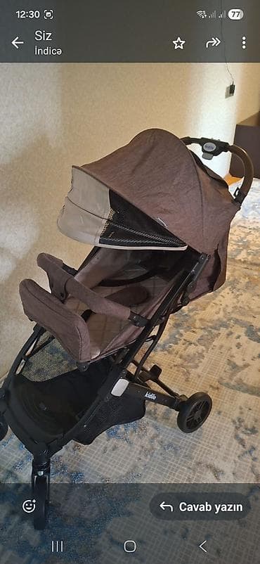 velosiped formalı uşaq arabası: Kidilo — 1