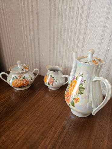 gence qab qacaq: Qəhvə dəsti, 6 nəfərlik, Rusiya — 12