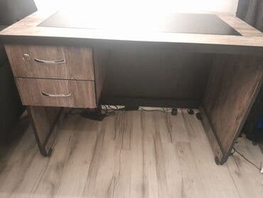 купить компьютерный стол бу: Прямоугольный стол — 6