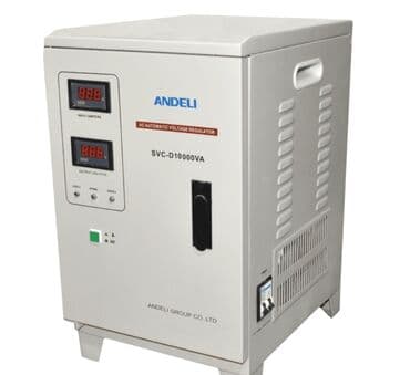 andeli svc 10000va: ANDELI şirkətinin istehsalı olan avtomatik gərginlik tənzimləyicisi — 1